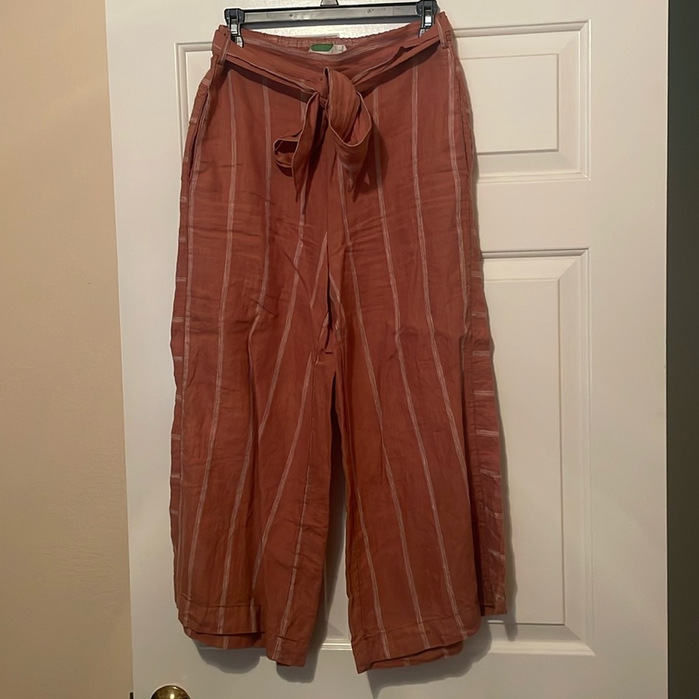 By Anthropologie linen pants